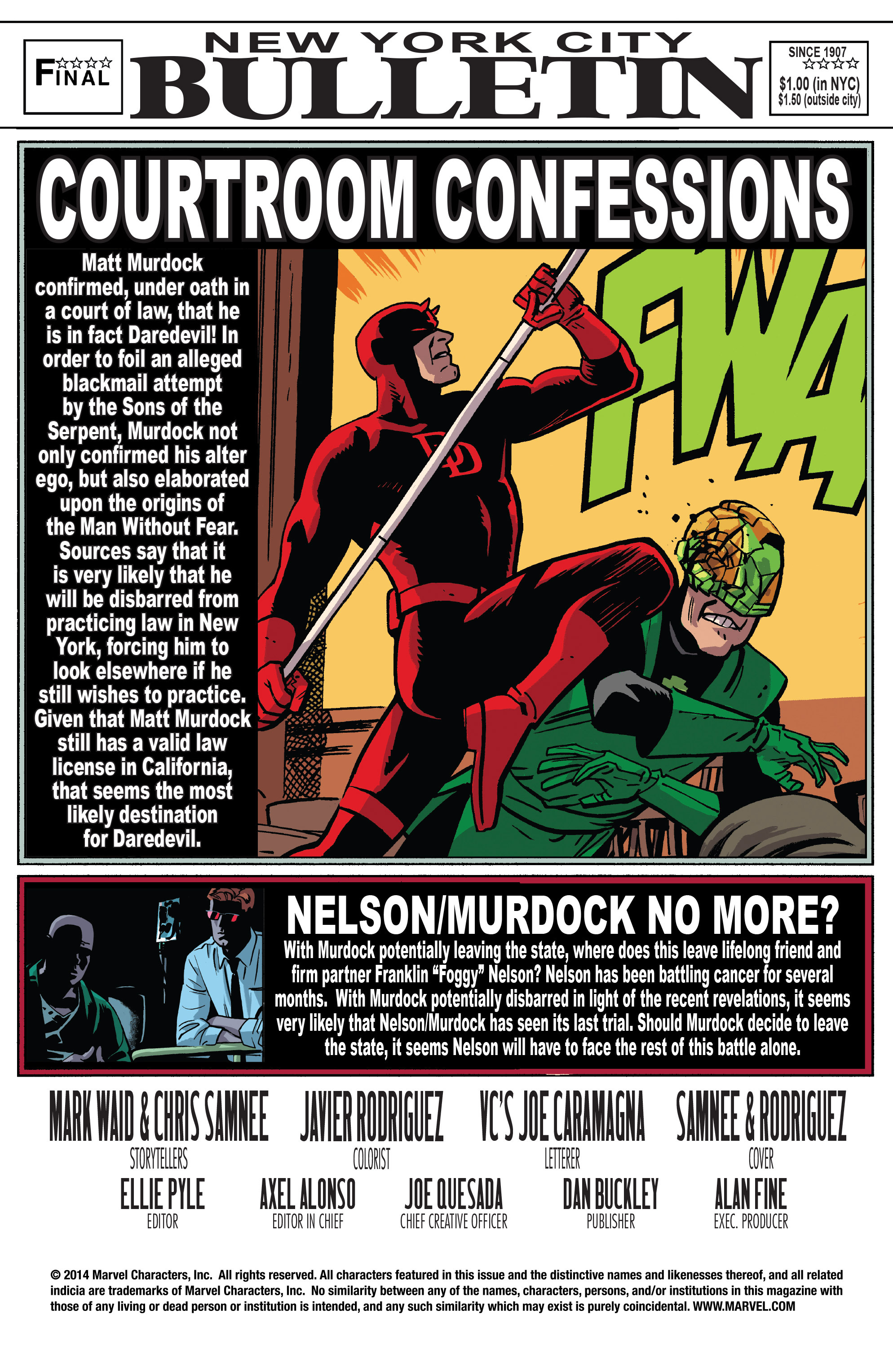 Read online Daredevil (2014) comic -  Issue #5 - 2