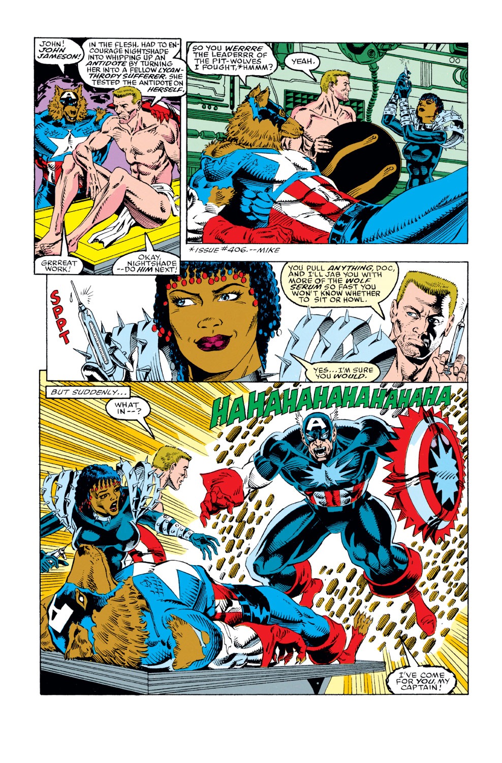 Captain America (1968) Issue #408 #357 - English 4