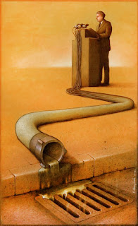 Pawel Kuczynski, Pseudo ecologista, satiric