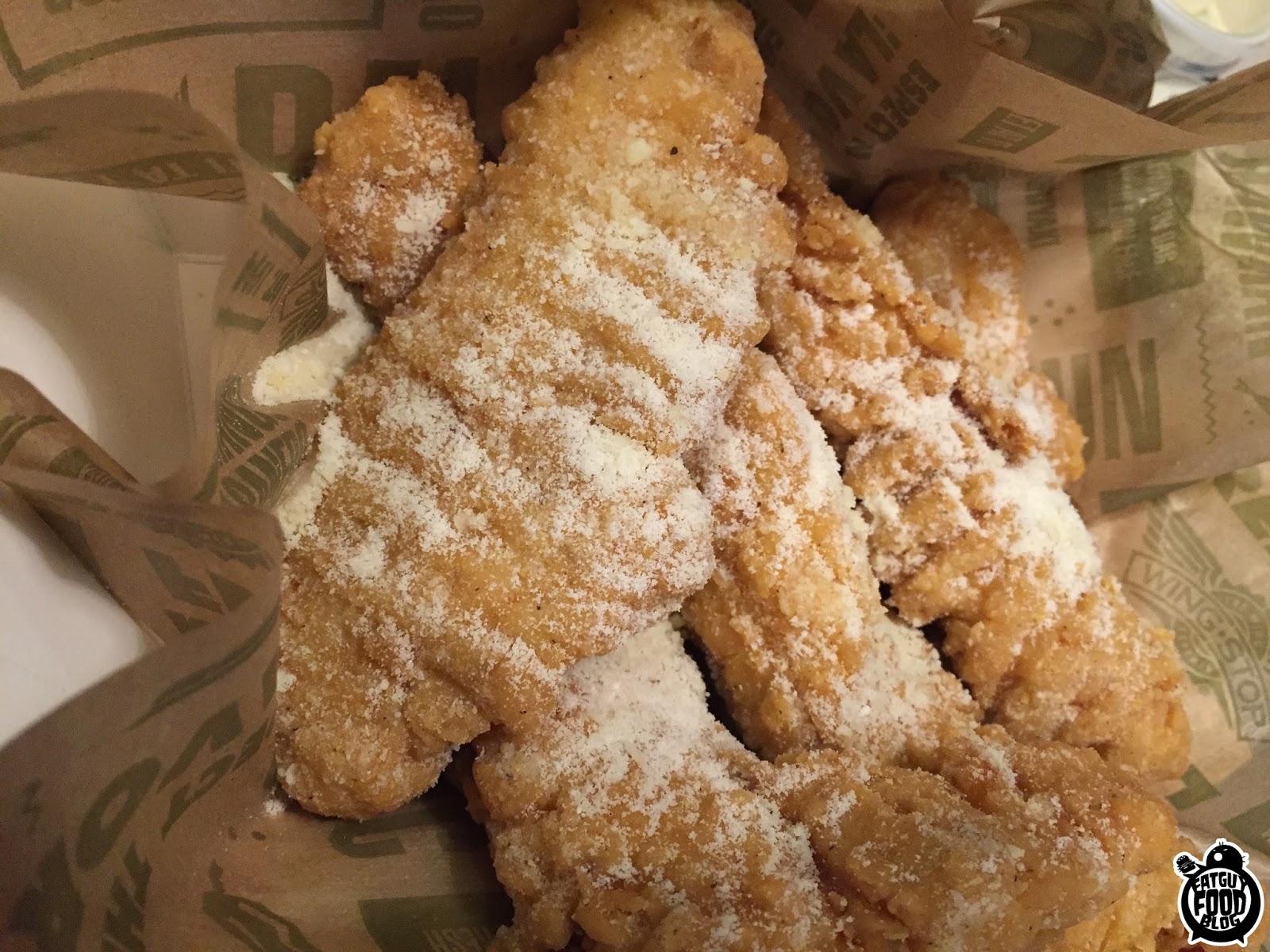 FATGUYFOODBLOG Wingstop Smoke 9 wings!