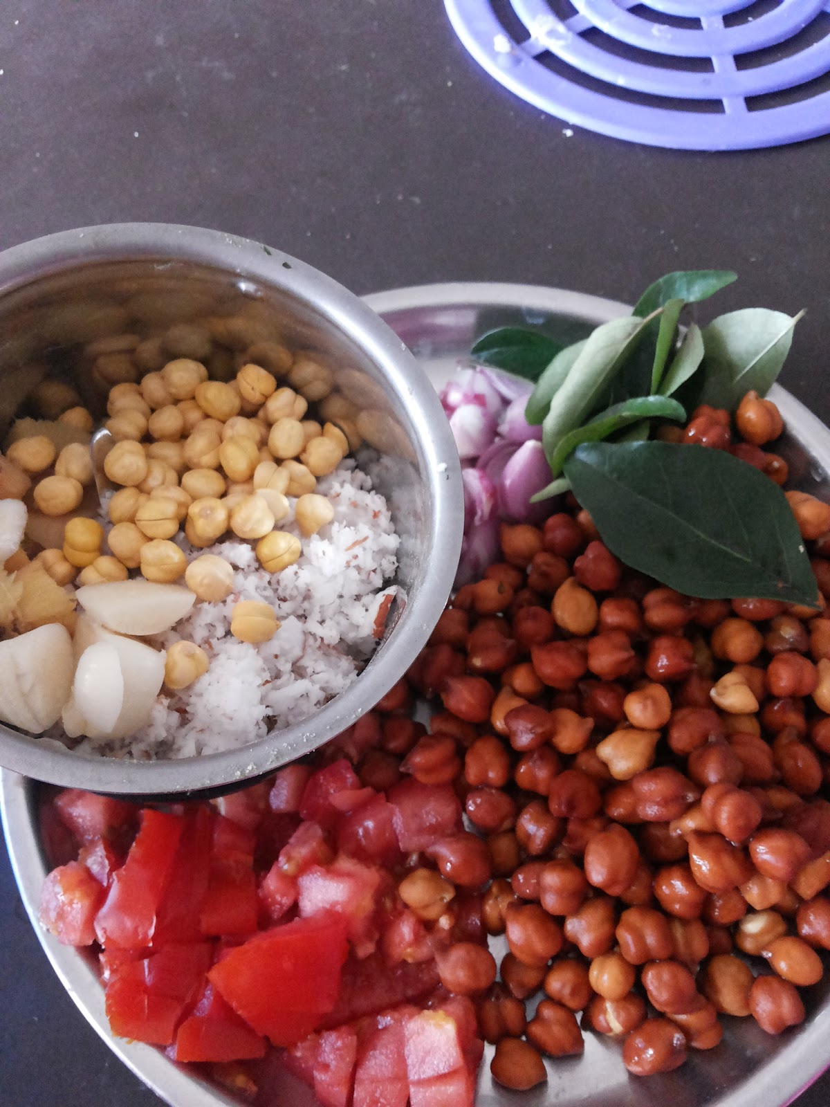 Kongu Traditional Recipes SUNDAL GRAVY/Garbanzo gravy