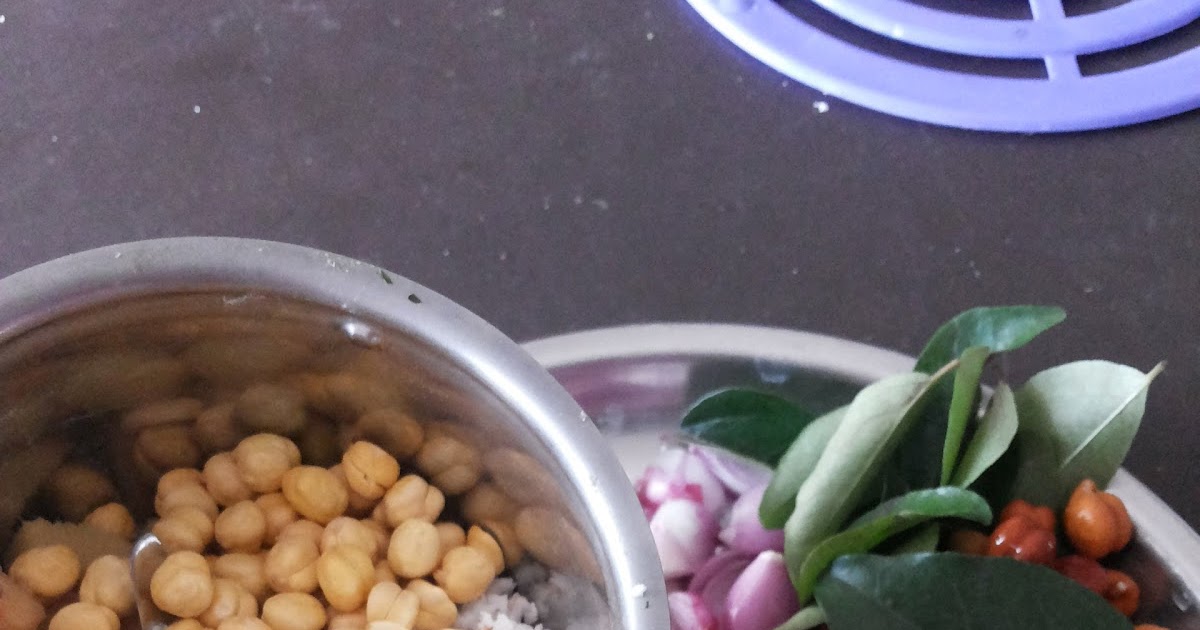 Kongu Traditional Recipes SUNDAL GRAVY/Garbanzo gravy