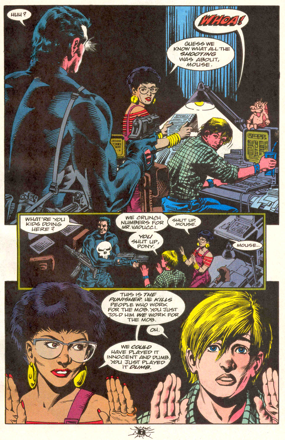 Read online The Punisher (1987) comic -  Issue #98 - Armies of the Night - 7