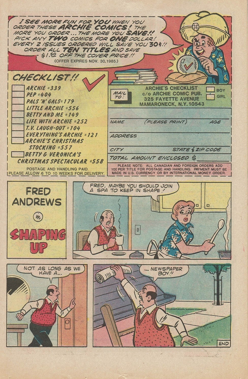 Read online Archie at Riverdale High (1972) comic -  Issue #106 - 11