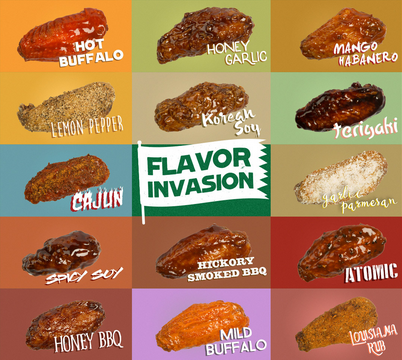 The Food Alphabet: Seize Your Flavor at the Wingstop Flavor Invasion