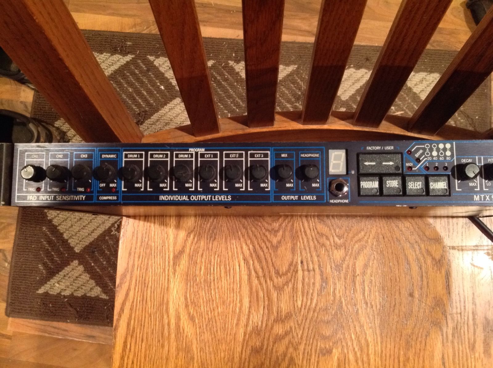 MATRIXSYNTH Simmons MTX9 Rare Vintage Digital Drum Brain
