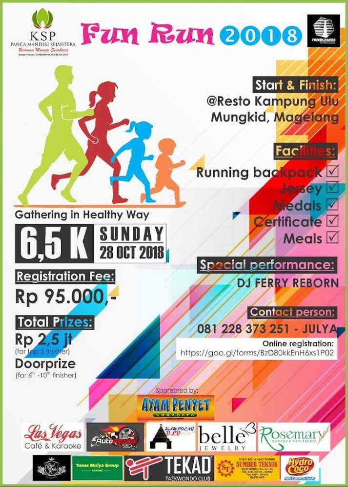 KSP Panca Mandiri Sejahtera Fun Run • 2018 KSP Panca Mandiri Sejahtera Fun Run • 2018