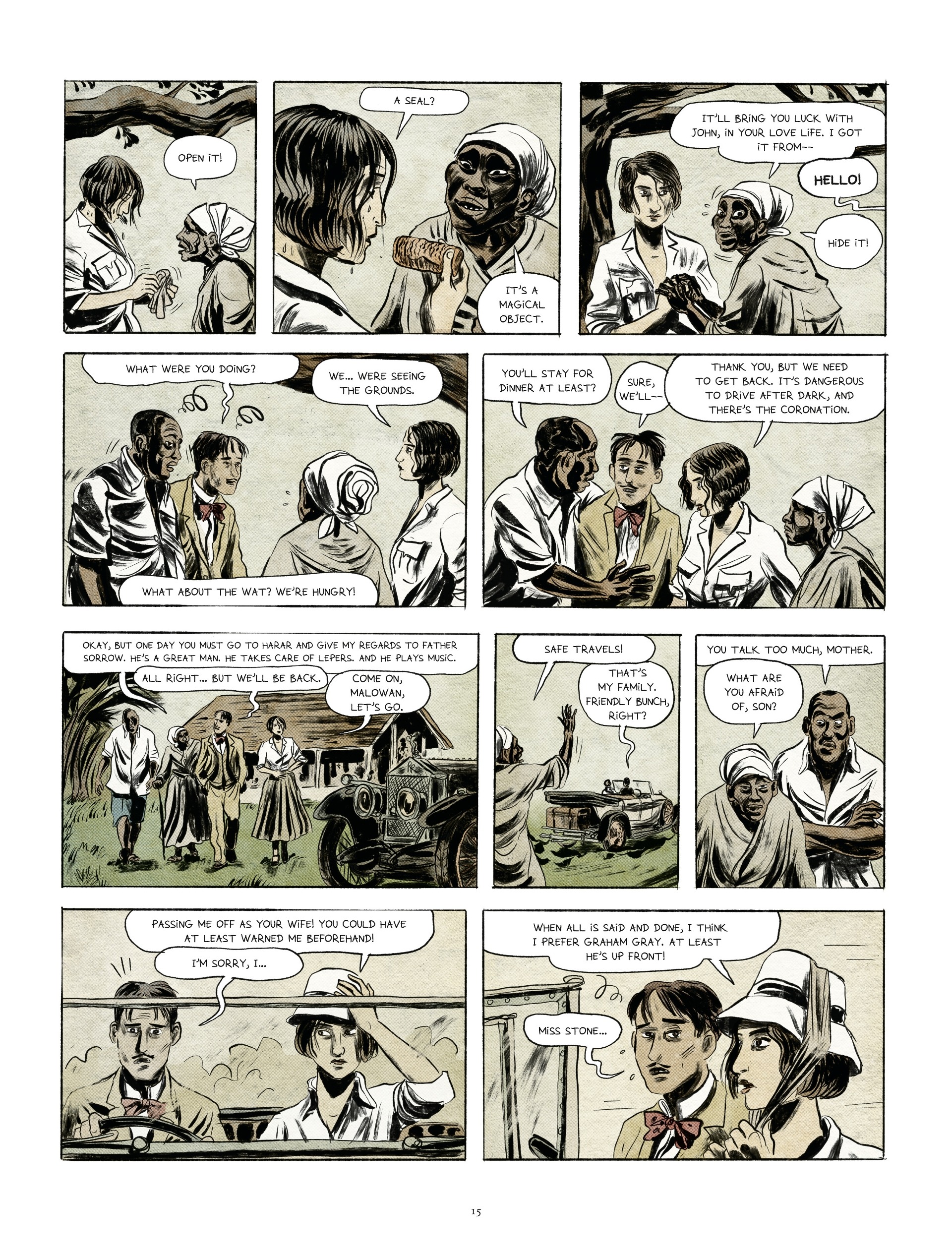 Read online Renée Stone comic -  Issue #1 - 15