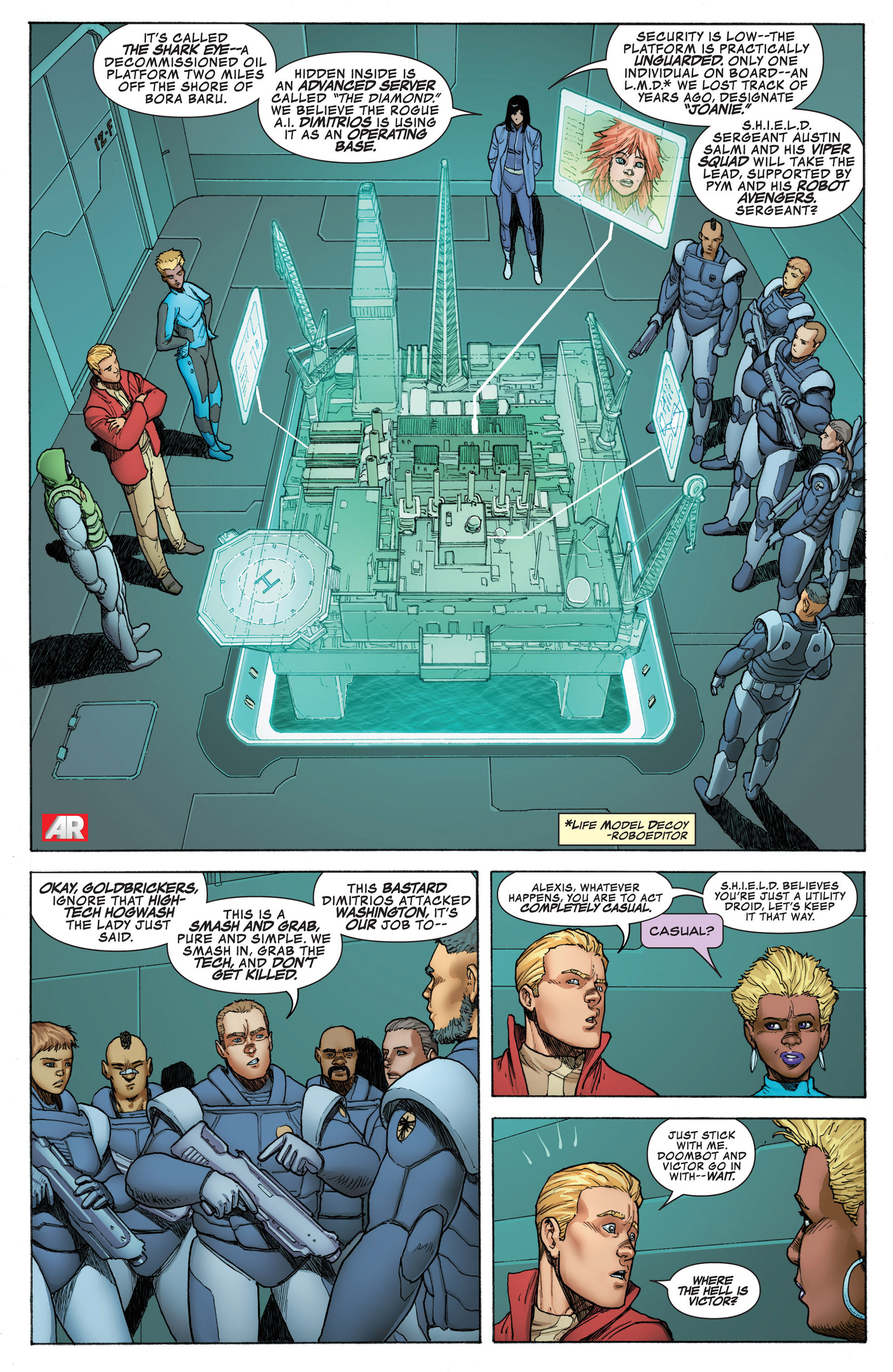Read online Avengers A.I. comic -  Issue #4 - 5