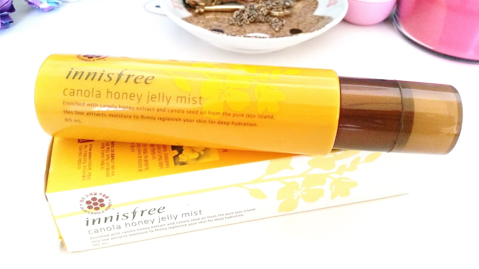 Innisfree Canola Honey Jelly Mist Review Dreams to Creations