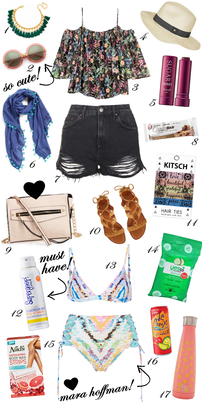 COACHELLA MUST HAVES MUSIC FESTIVAL PACKING LIST