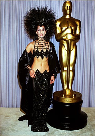 cher oscar dresses