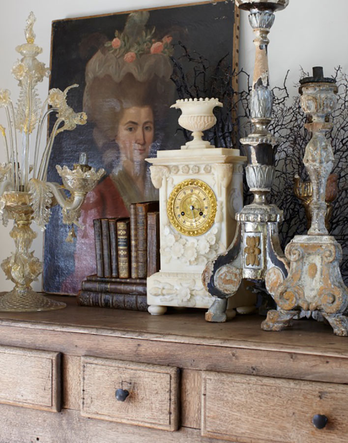 Romantic farmhouse style interior design by Annie Brahler Smith - found on Hello Lovely Studio