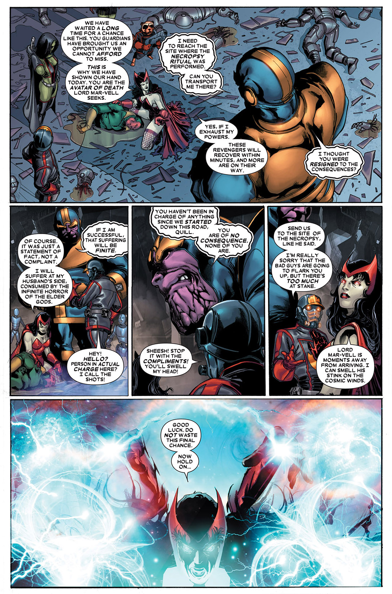 Read online The Thanos Imperative comic -  Issue #5 - 6