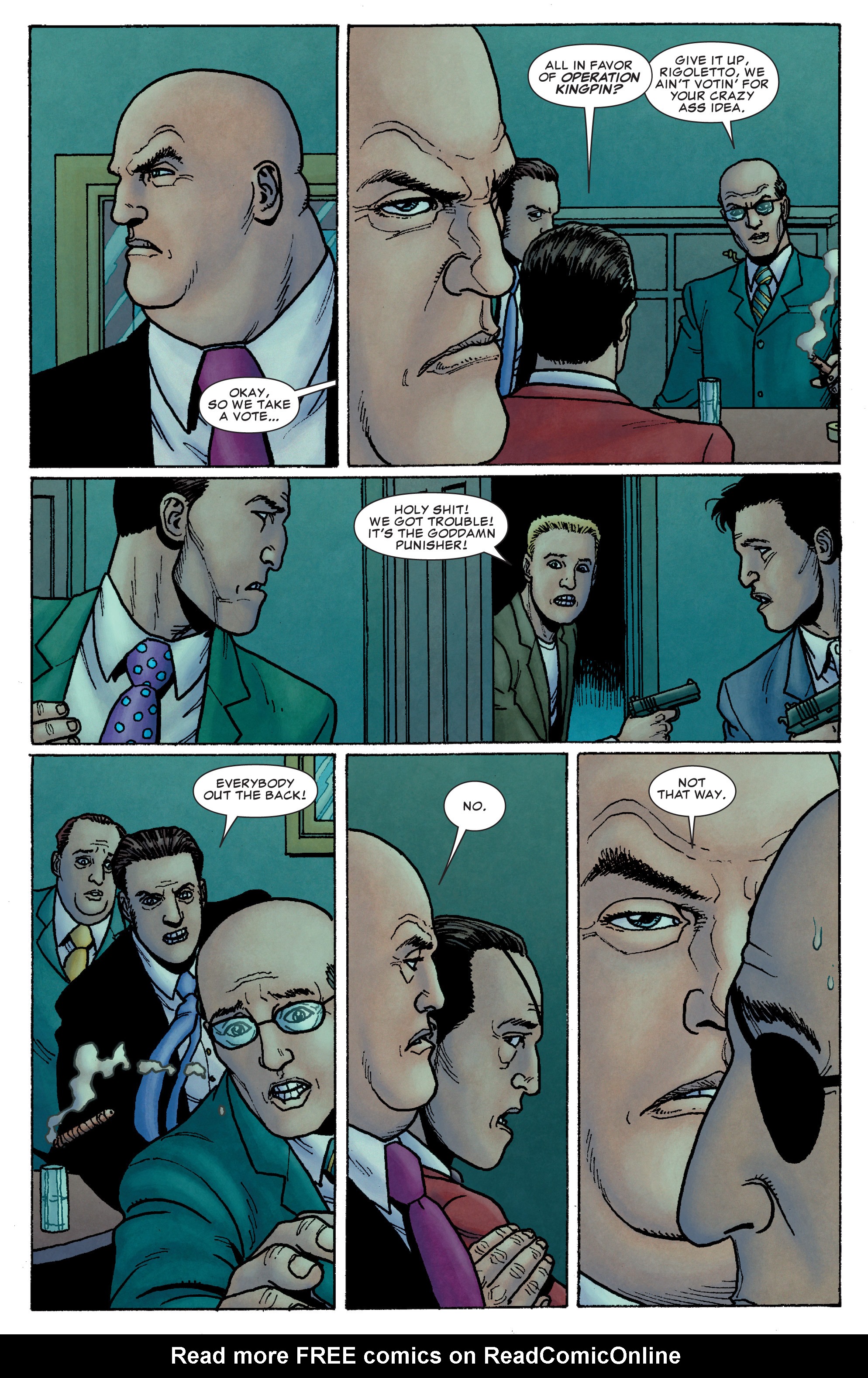 Read online PunisherMAX comic -  Issue #1 - 17