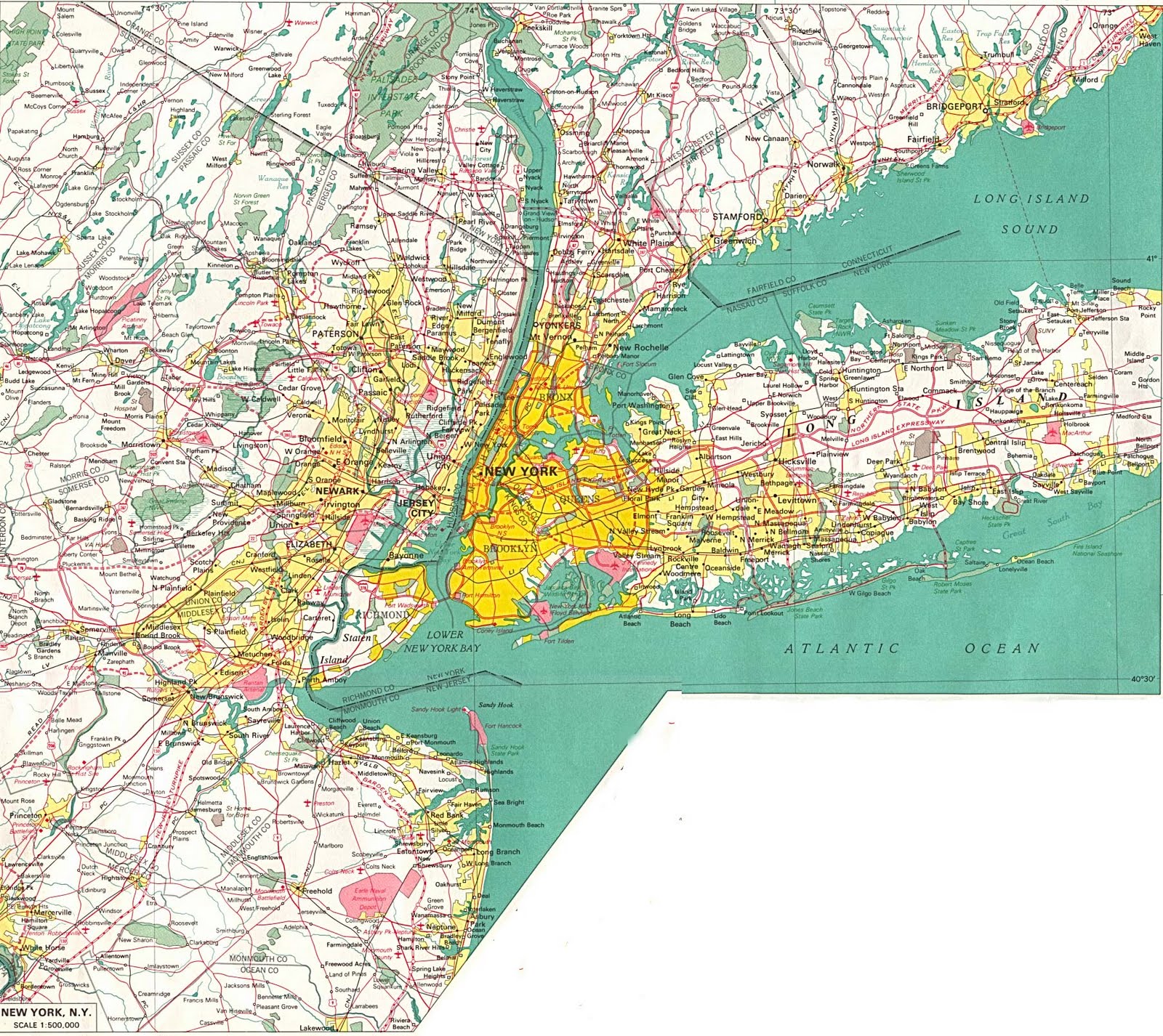 Karta över New York | Karta 2020