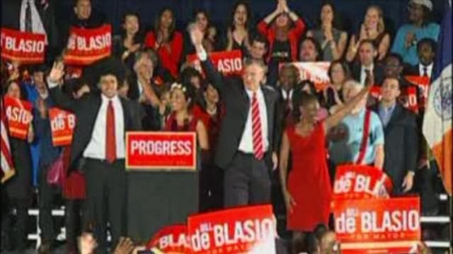 De Blasio Elected