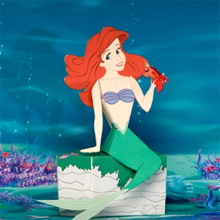 Ariel 3D para Imprimir Gratis.