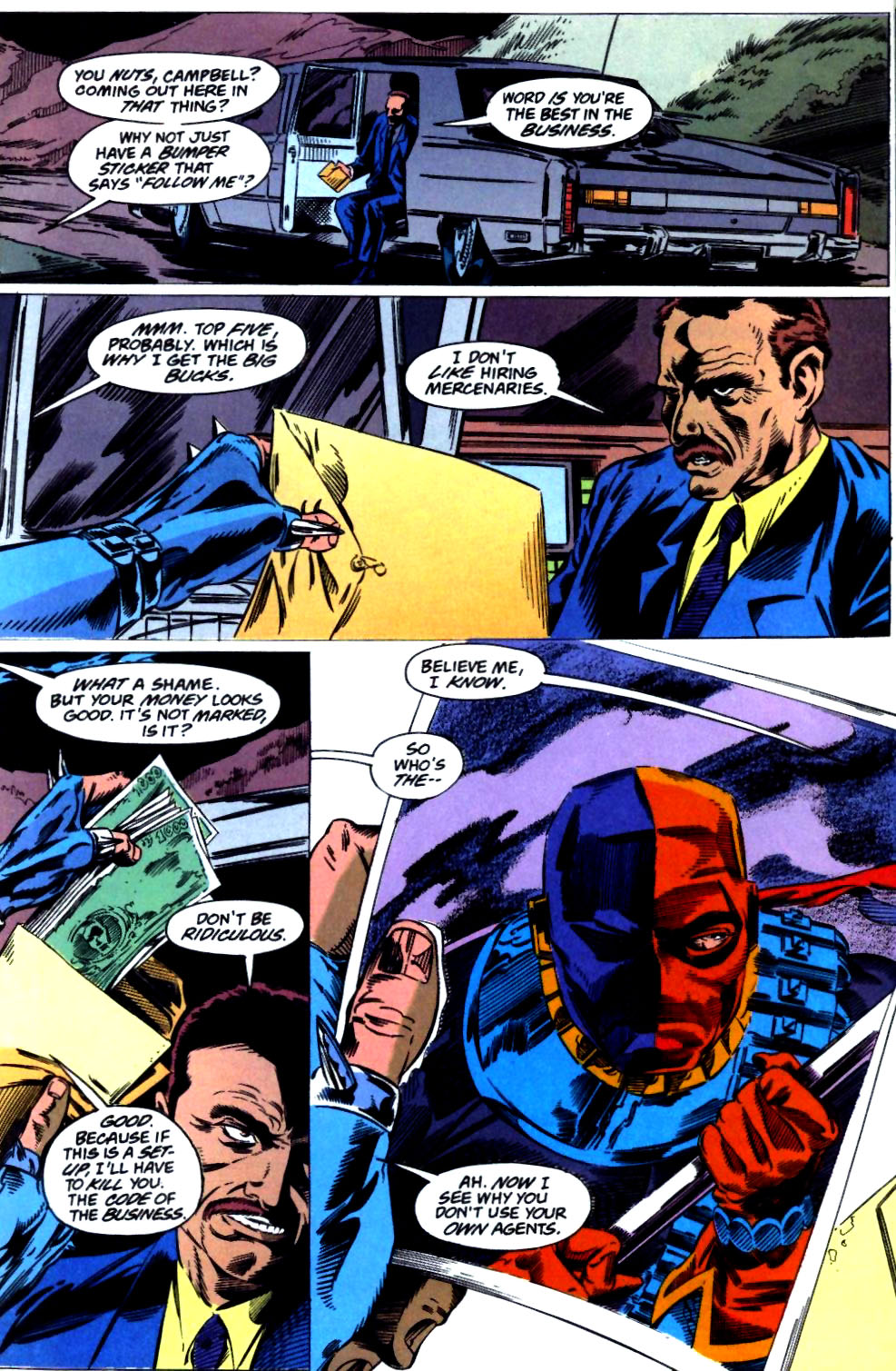 Deathstroke (1991) issue 23 - Page 2