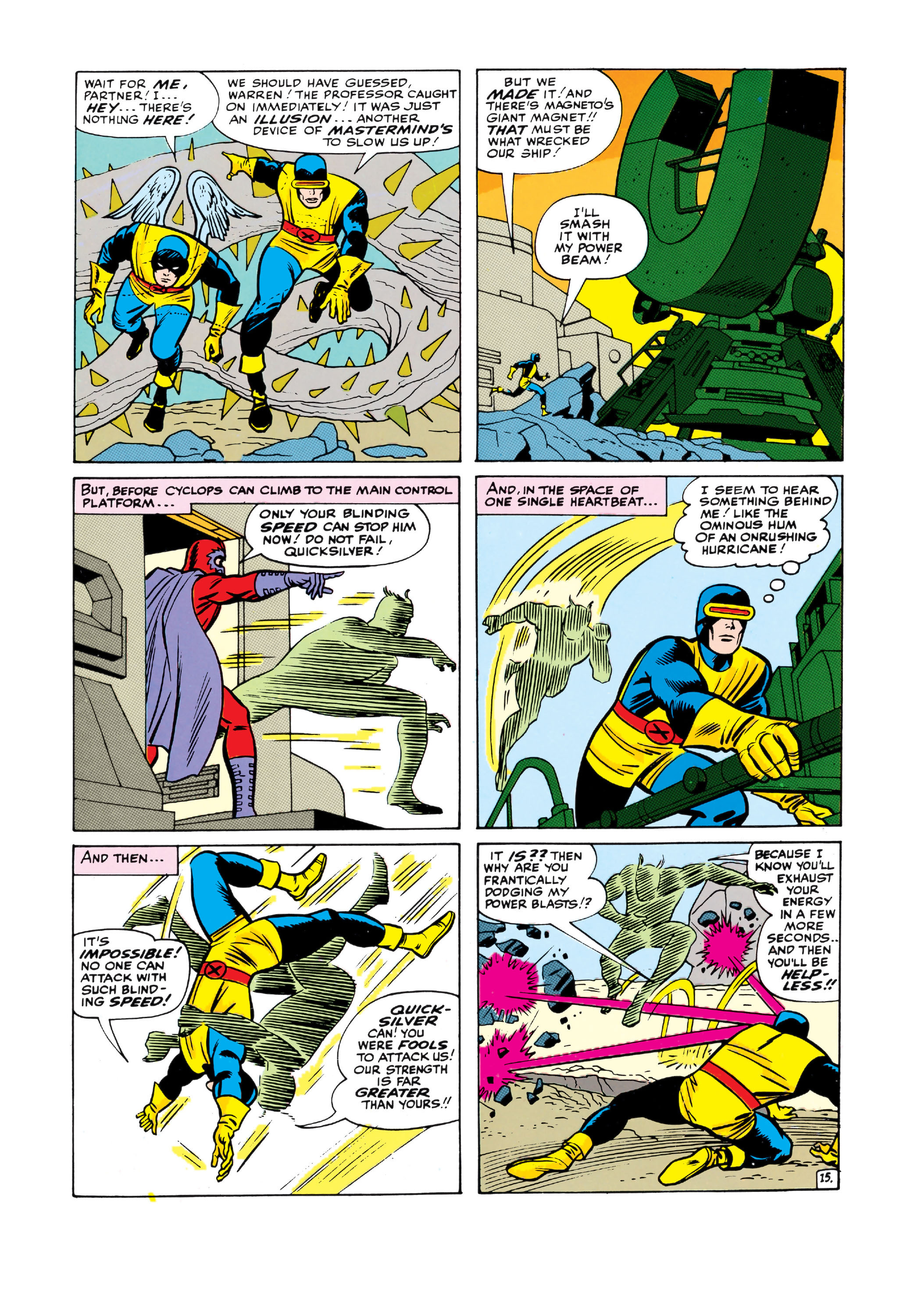 Read online Uncanny X-Men (1963) comic -  Issue #6 - 16