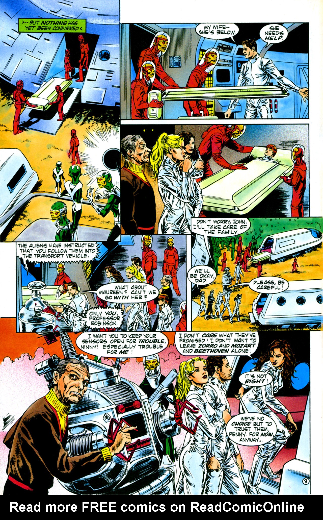 Read online Lost in Space (1991) comic -  Issue #4 - 10