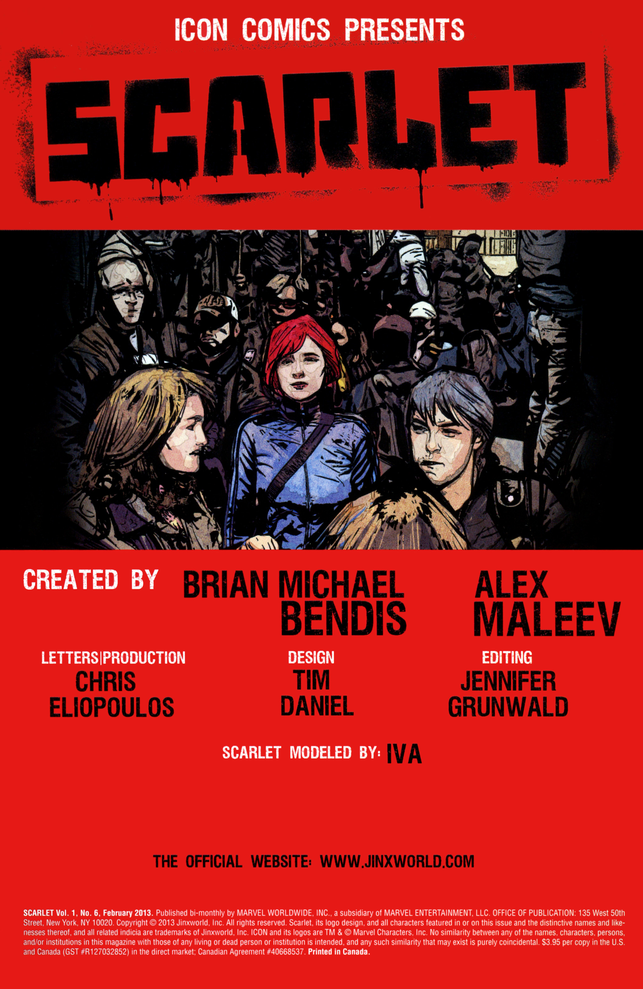 Read online Scarlet comic -  Issue #6 - 3