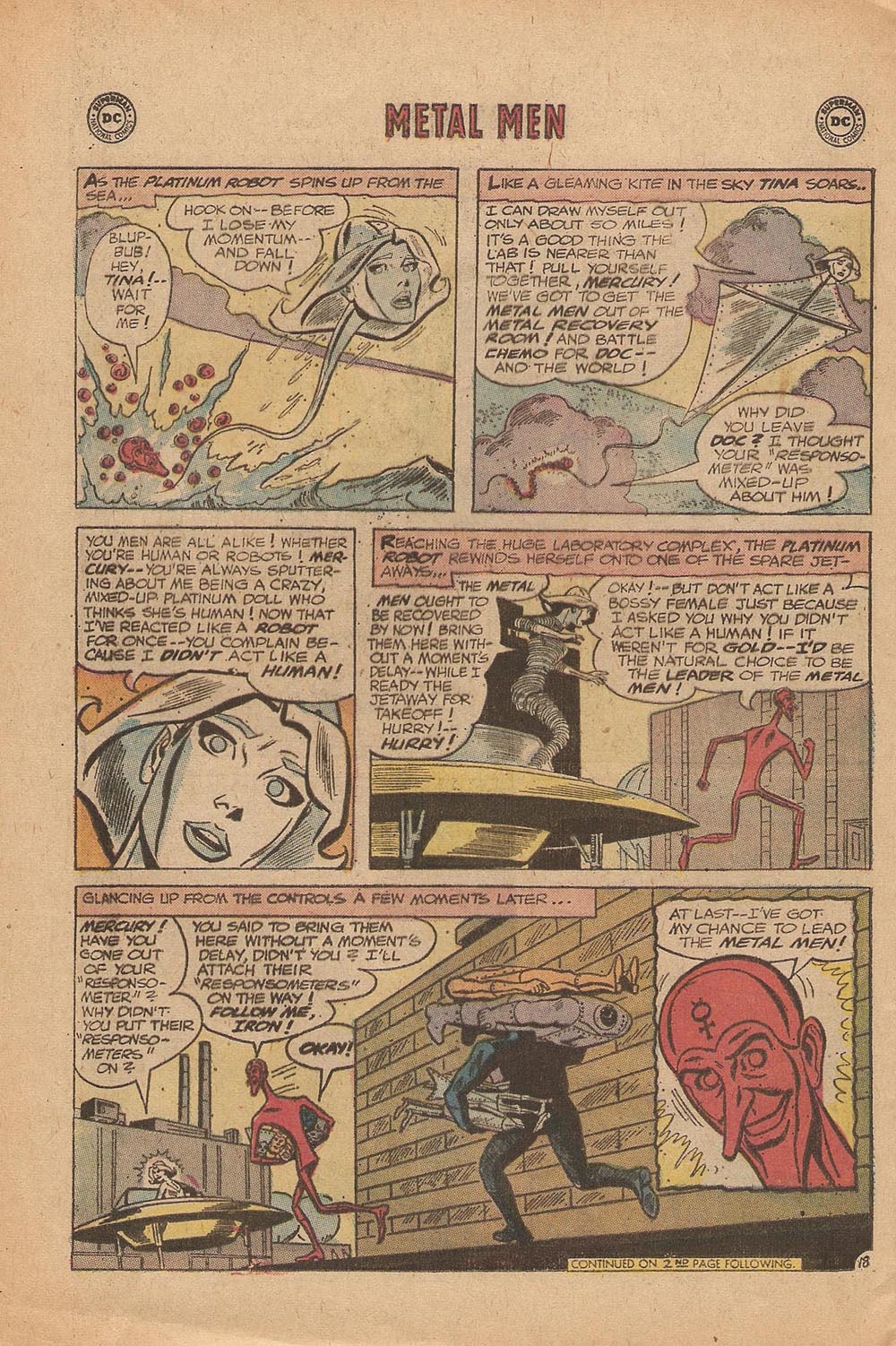 Read online Metal Men (1963) comic -  Issue #43 - 24