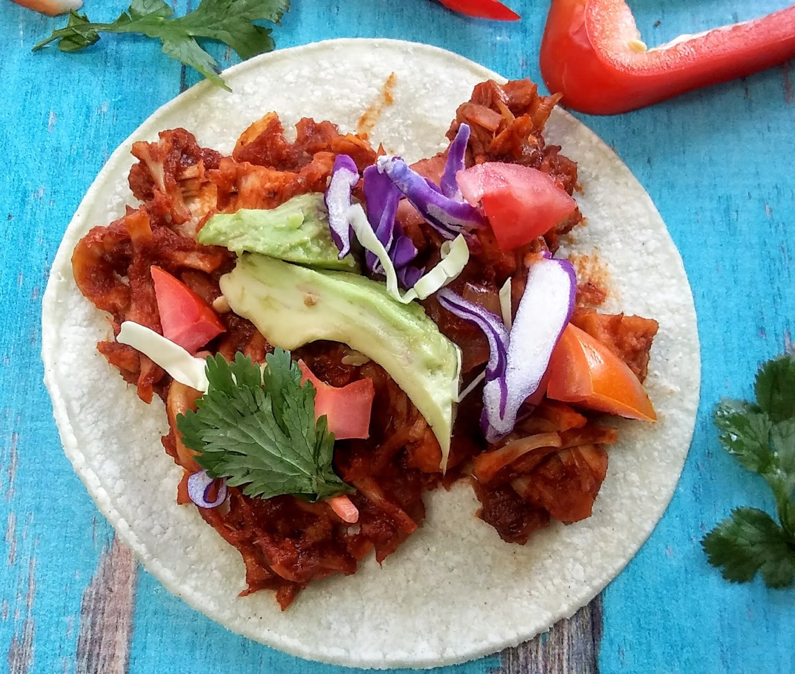 Jackfruit is a plantbased meat alternative that takes on a stringy