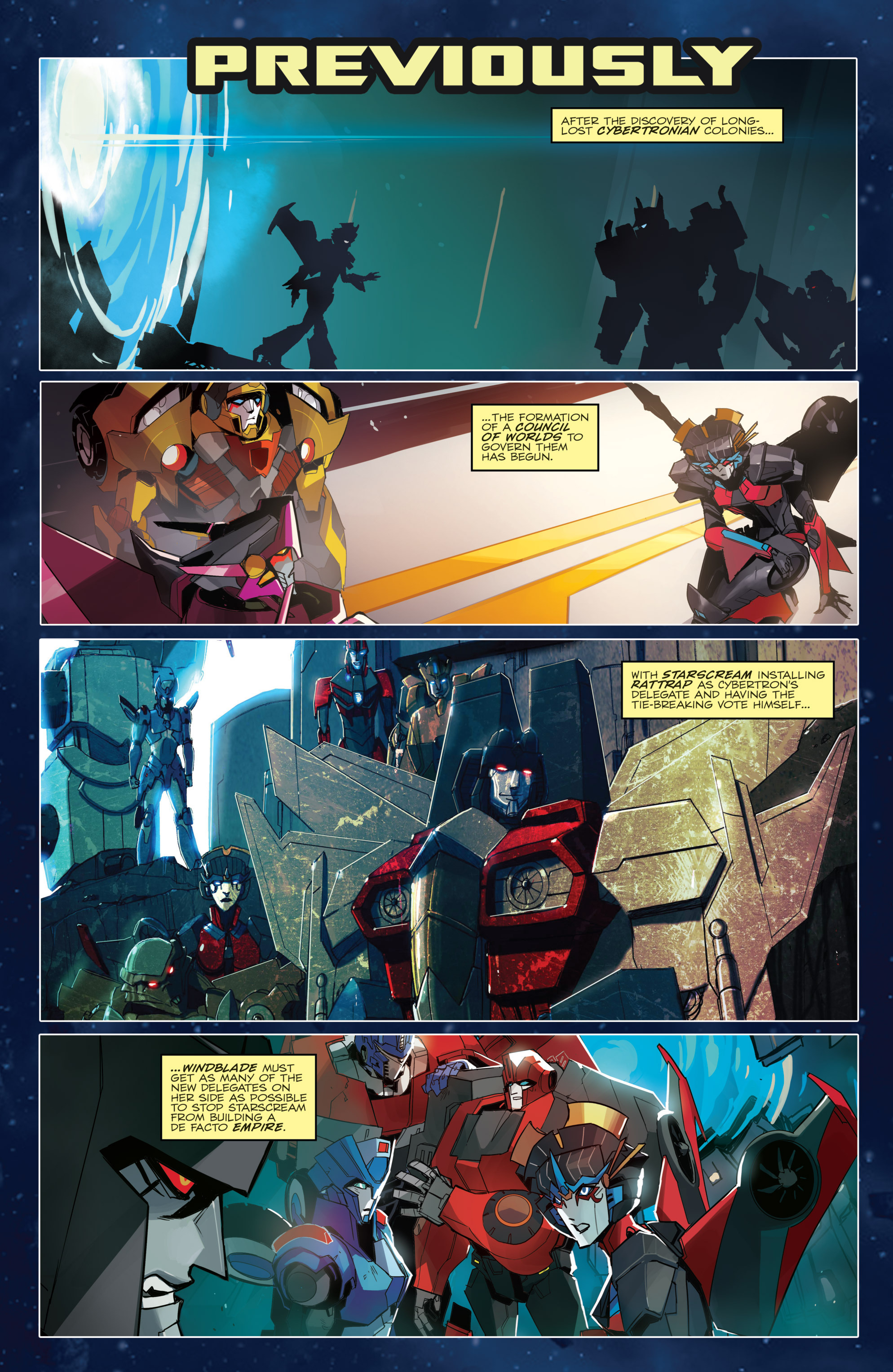 Read online Transformers: Distant Stars comic -  Issue # Full - 5
