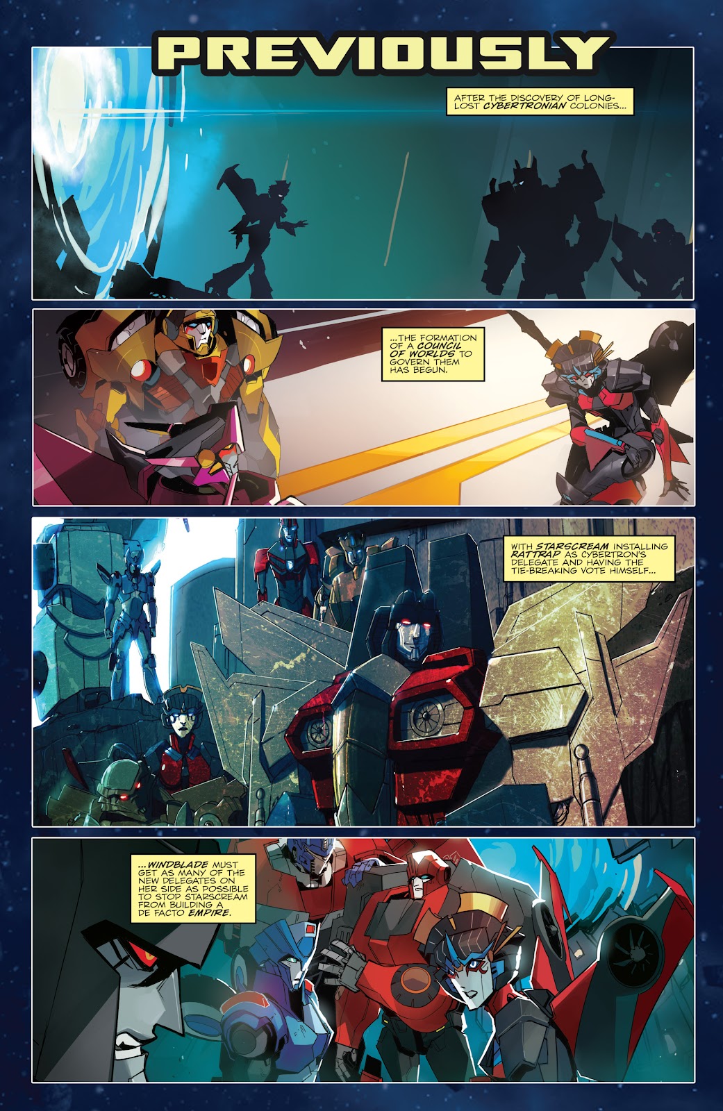 Transformers: Distant Stars issue Full - Page 5