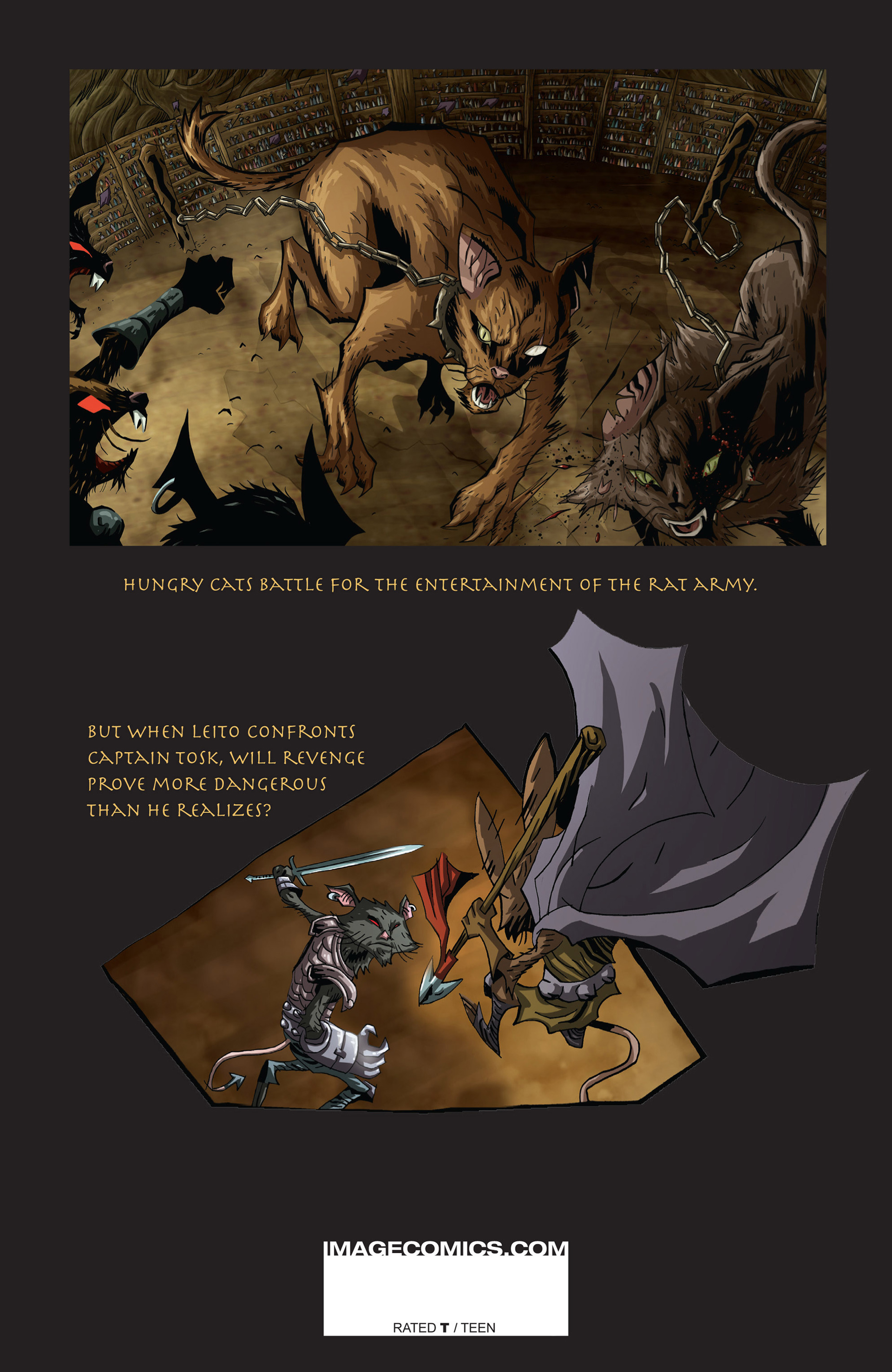 The Mice Templar Volume 4: Legend issue 7 - Page 33