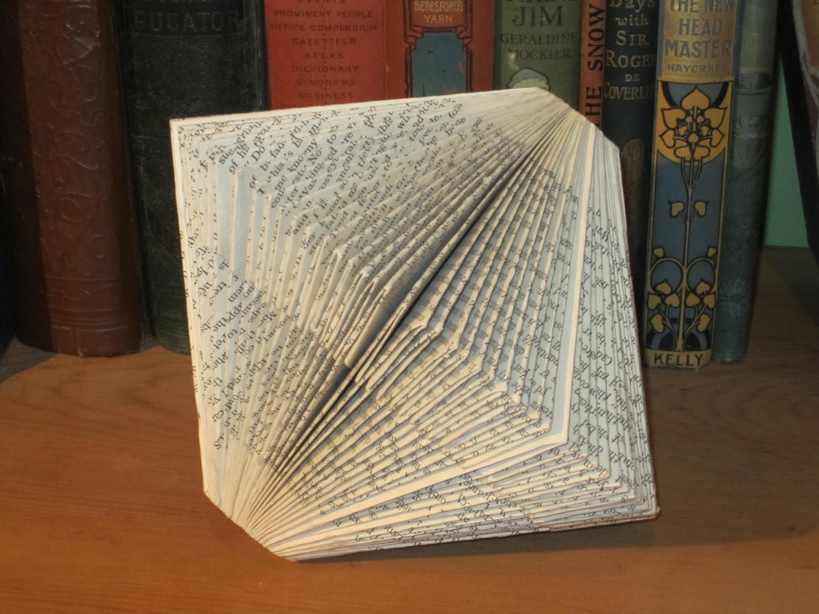 How To Do Book Sculptures , Make a Book Sculpture – NDWH
