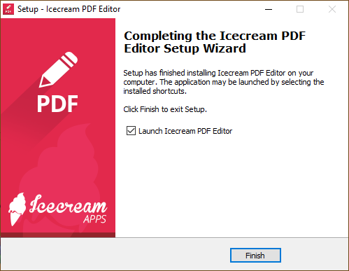  Icecream PDF Editor إنشاء وتعديل ملفات PDF