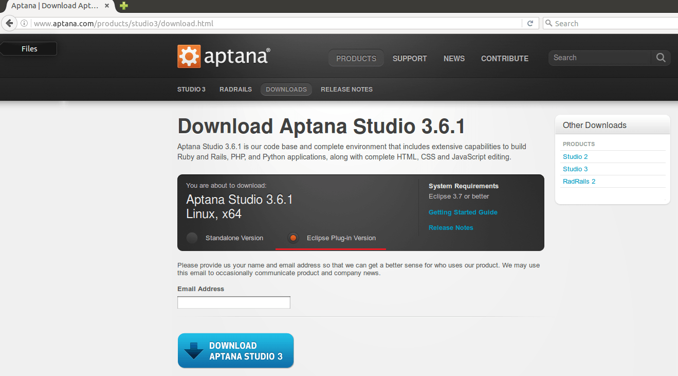 download aptana studio 3.4.1 download aptana studio 3.4.1