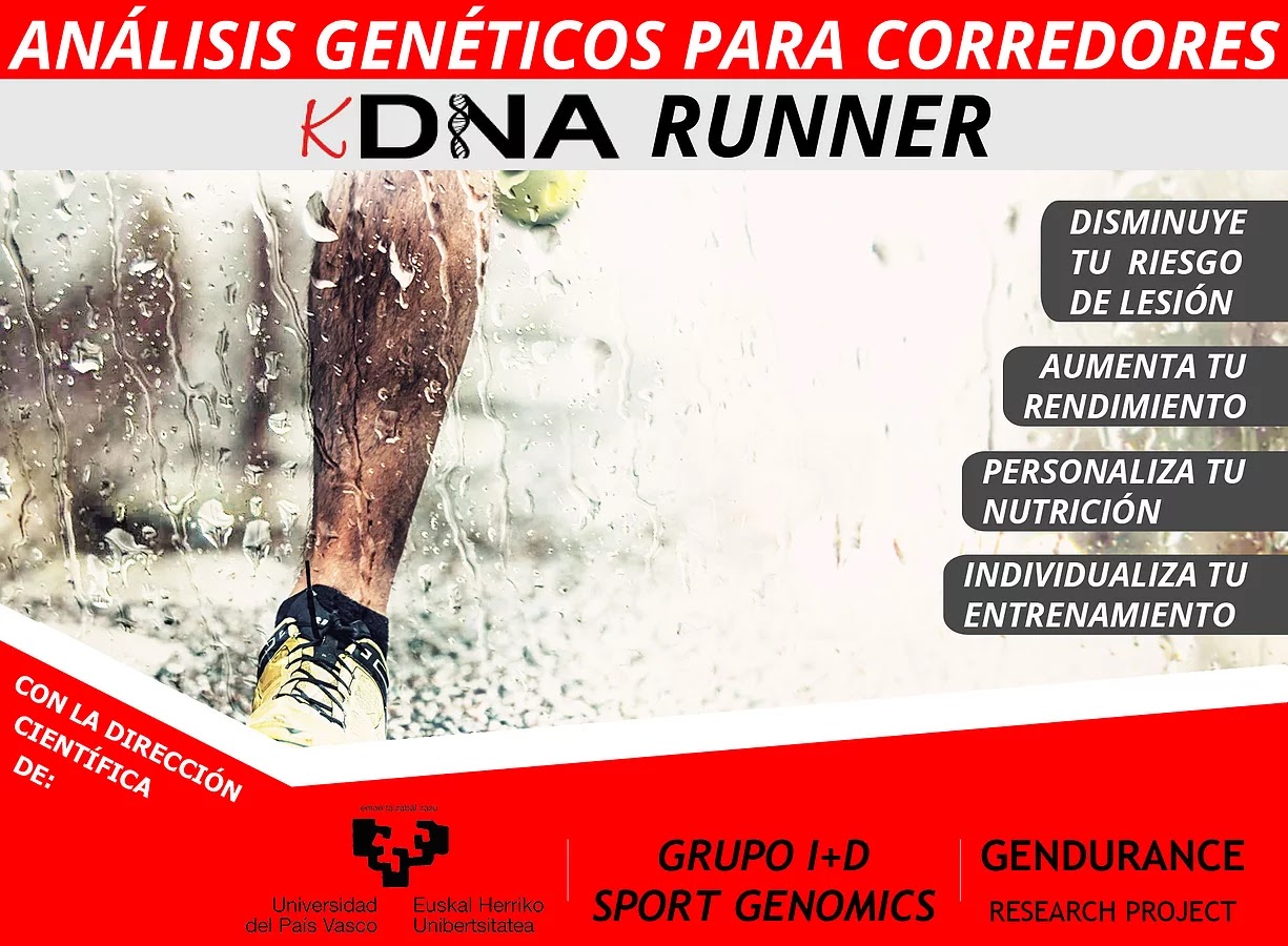 KDNA Runner Análisis Genéticos para Corredores