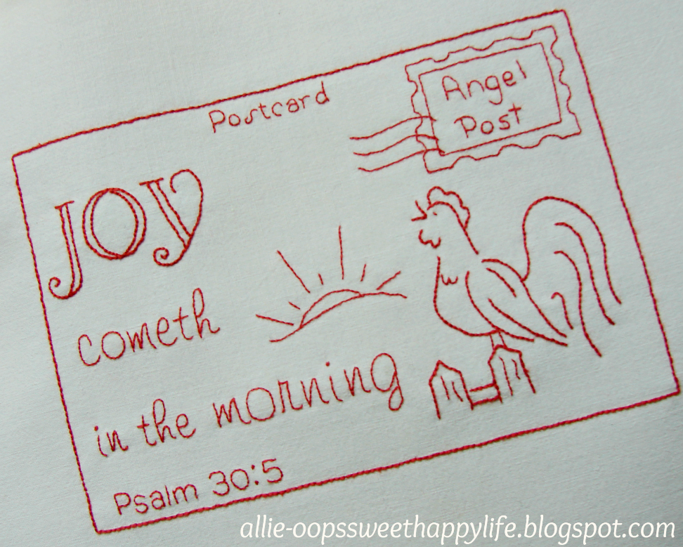 Jenny of ELEFANTZ Postcards from Heaven, block 6...