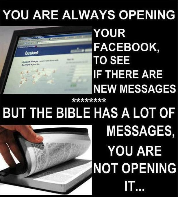 Bible Vs Facebook