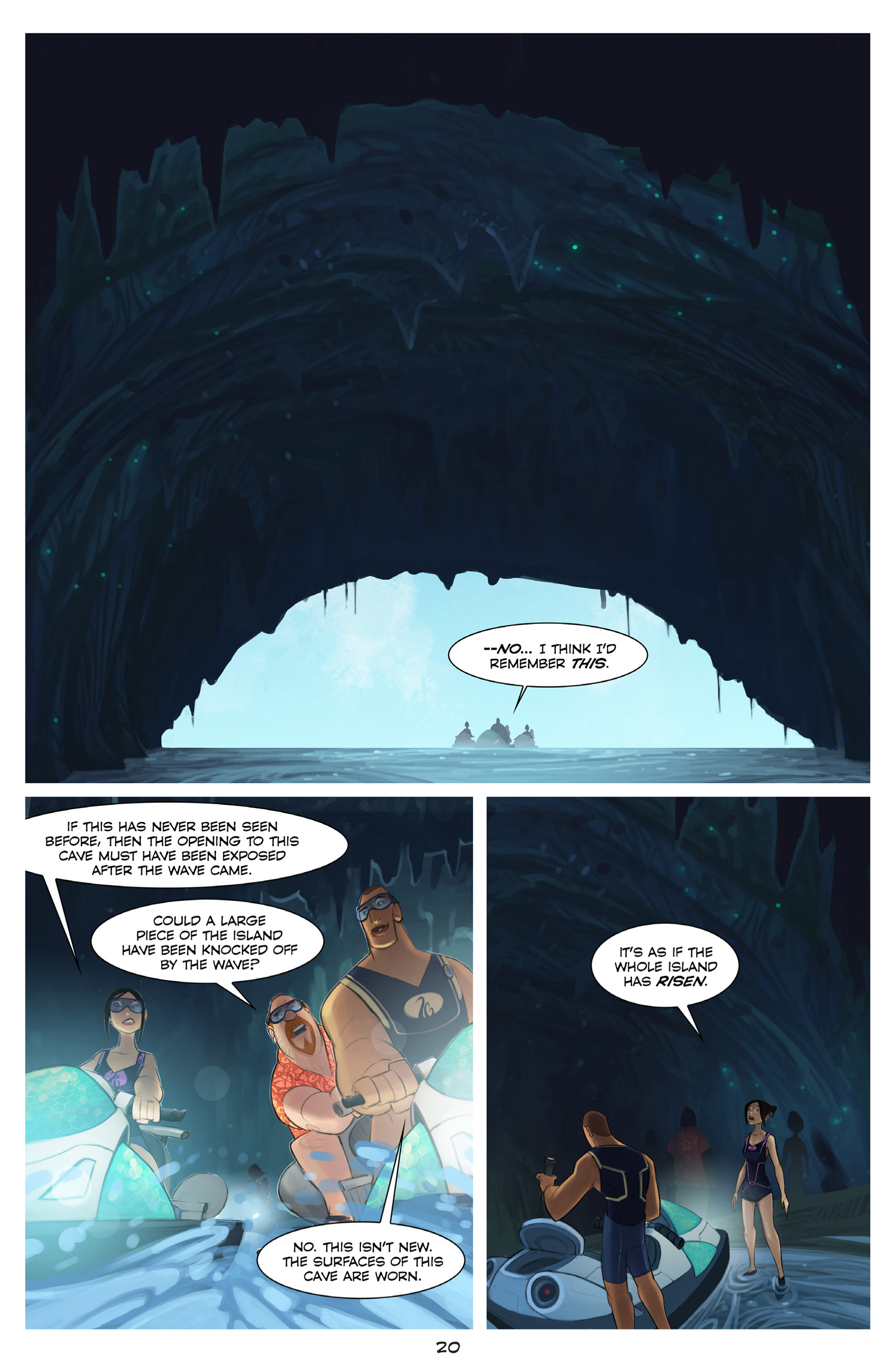 Read online The Deep: The Vanishing Island comic -  Issue #1 - 22