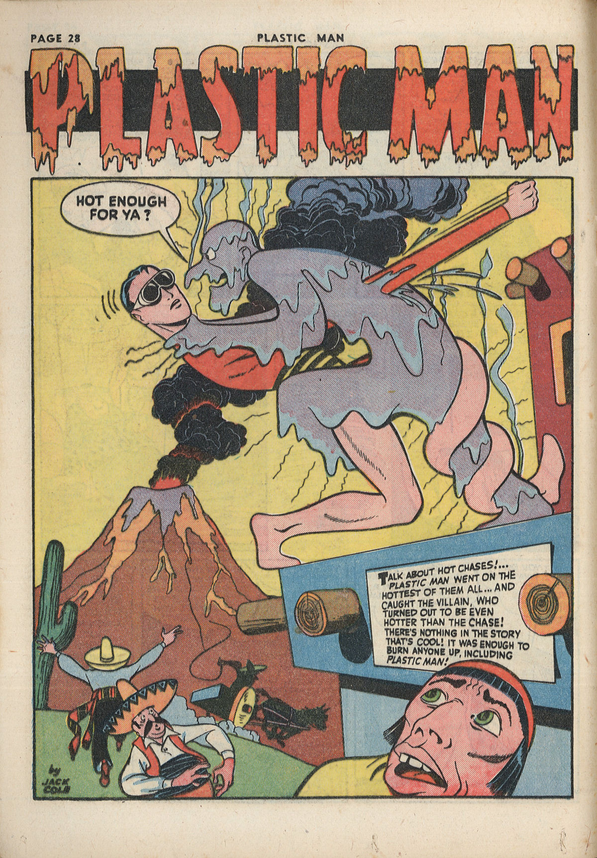 Read online Plastic Man (1943) comic -  Issue #2 - 30