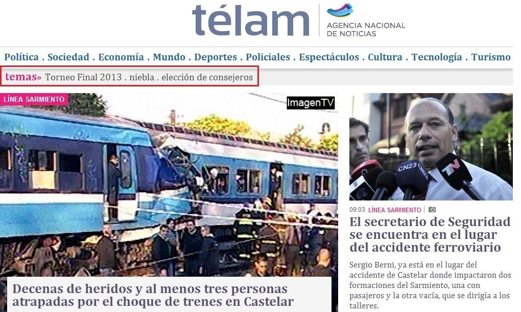 Señales Choque de trenes en Castelar Así lo registró TelAm