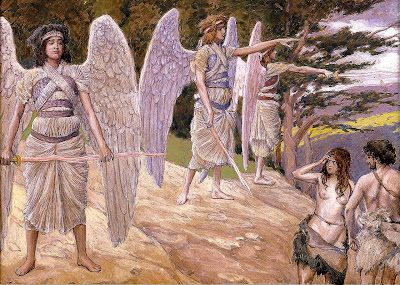 Adam and Eve driven from paradise