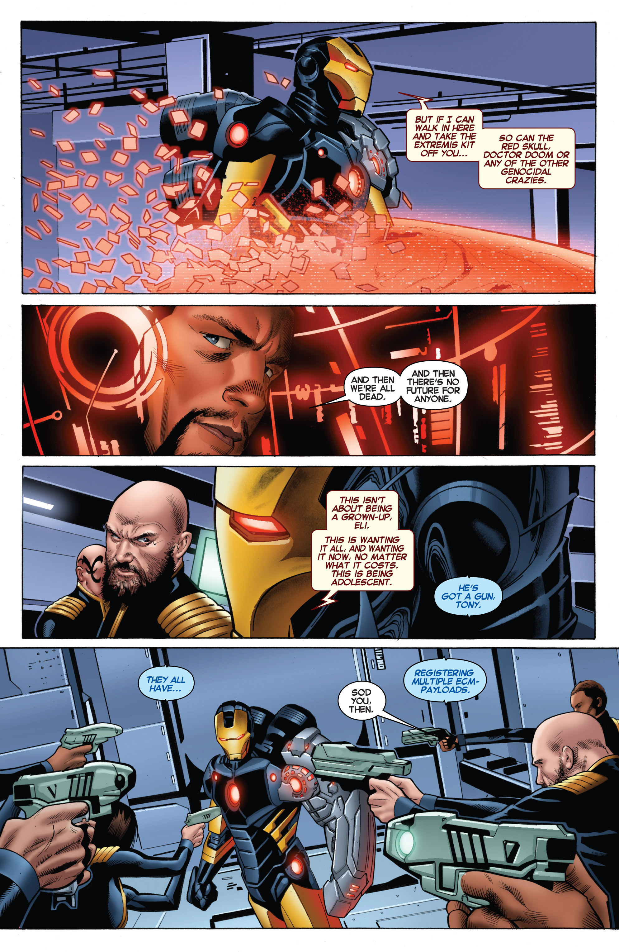 Read online Iron Man (2013) comic -  Issue #5 - 13