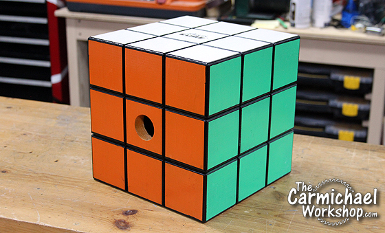 Carmichael Workshop Rubik's Cube Birdhouse