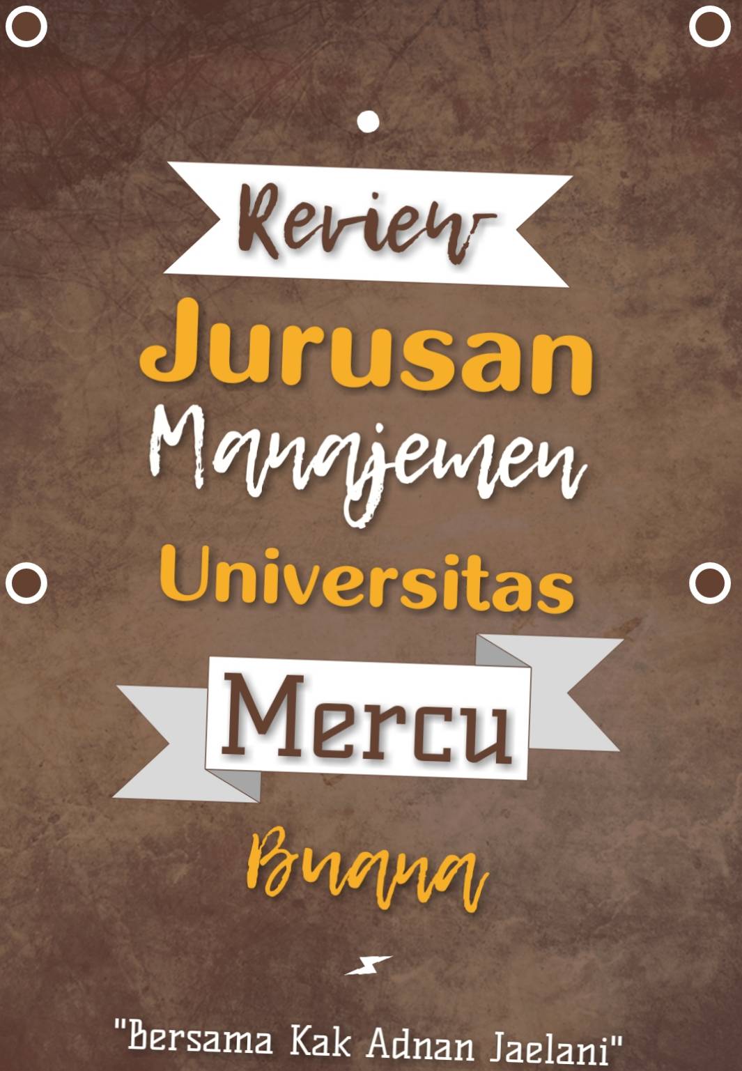 Review Jurusan Manajemen Universitas Mercu Buana Arham Ahmad Farhan