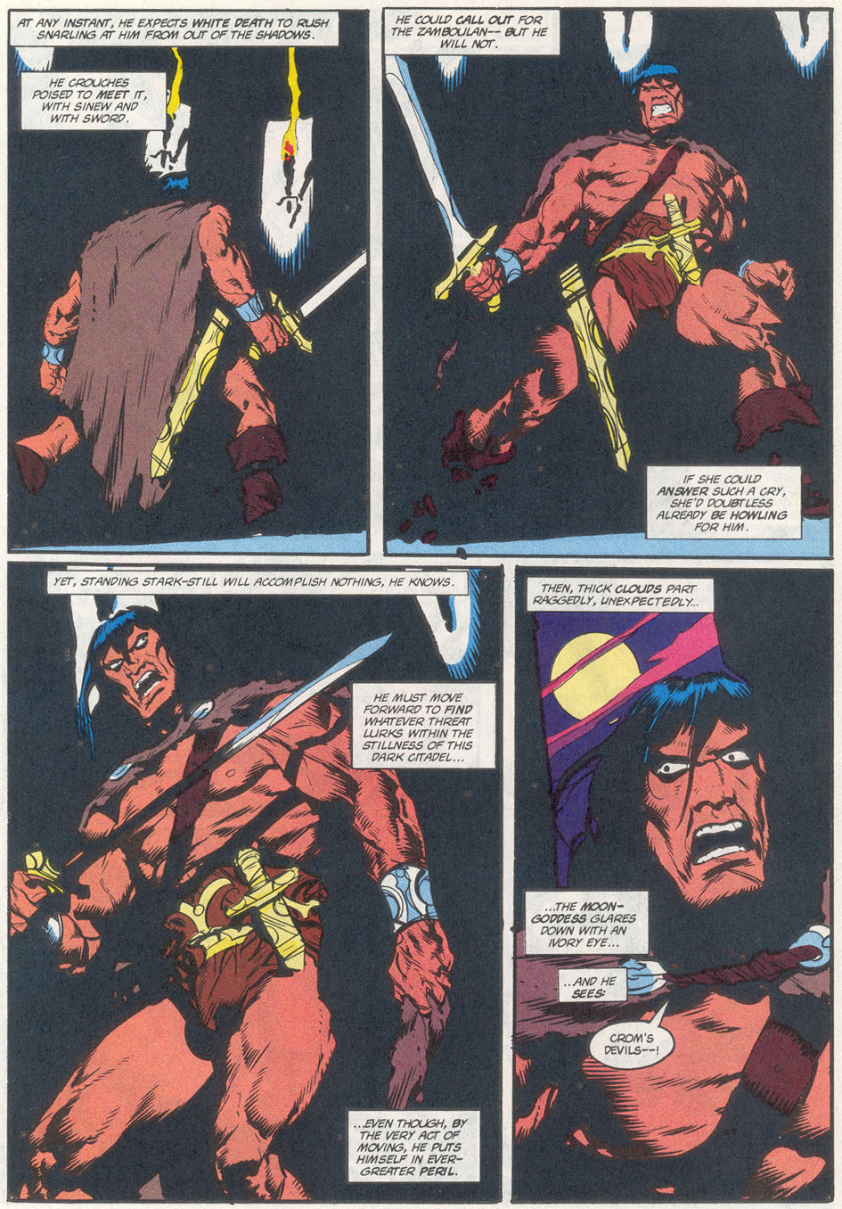 Read online Conan the Barbarian (1970) comic -  Issue #264 - 13