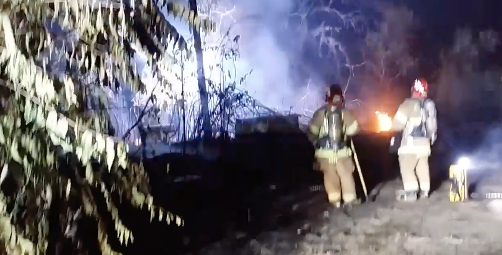 Homeland Ca Live downed high voltage power lines prevents