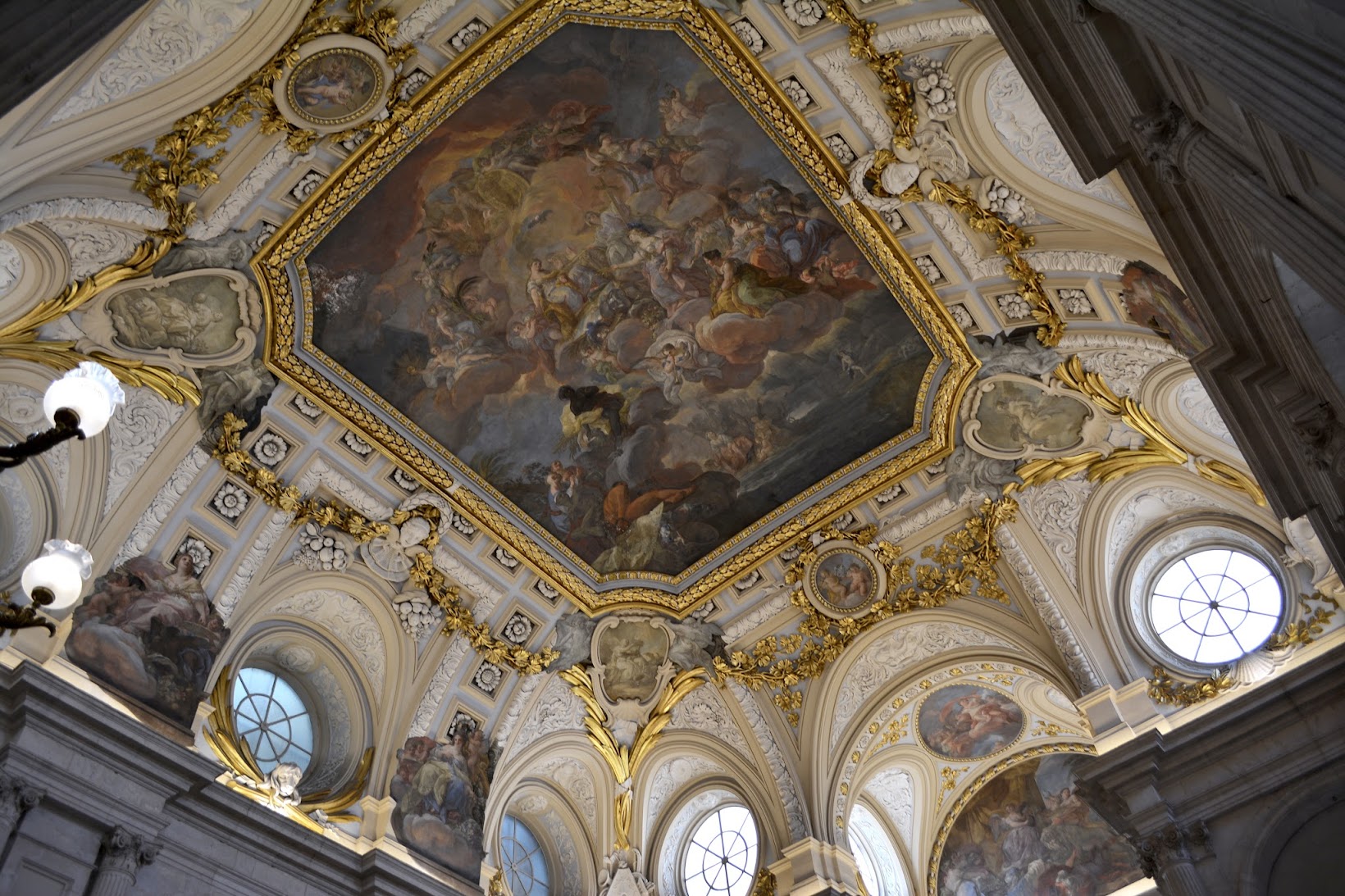 Palace frescos, Frescos del Palacio Real de Madrid, frescos