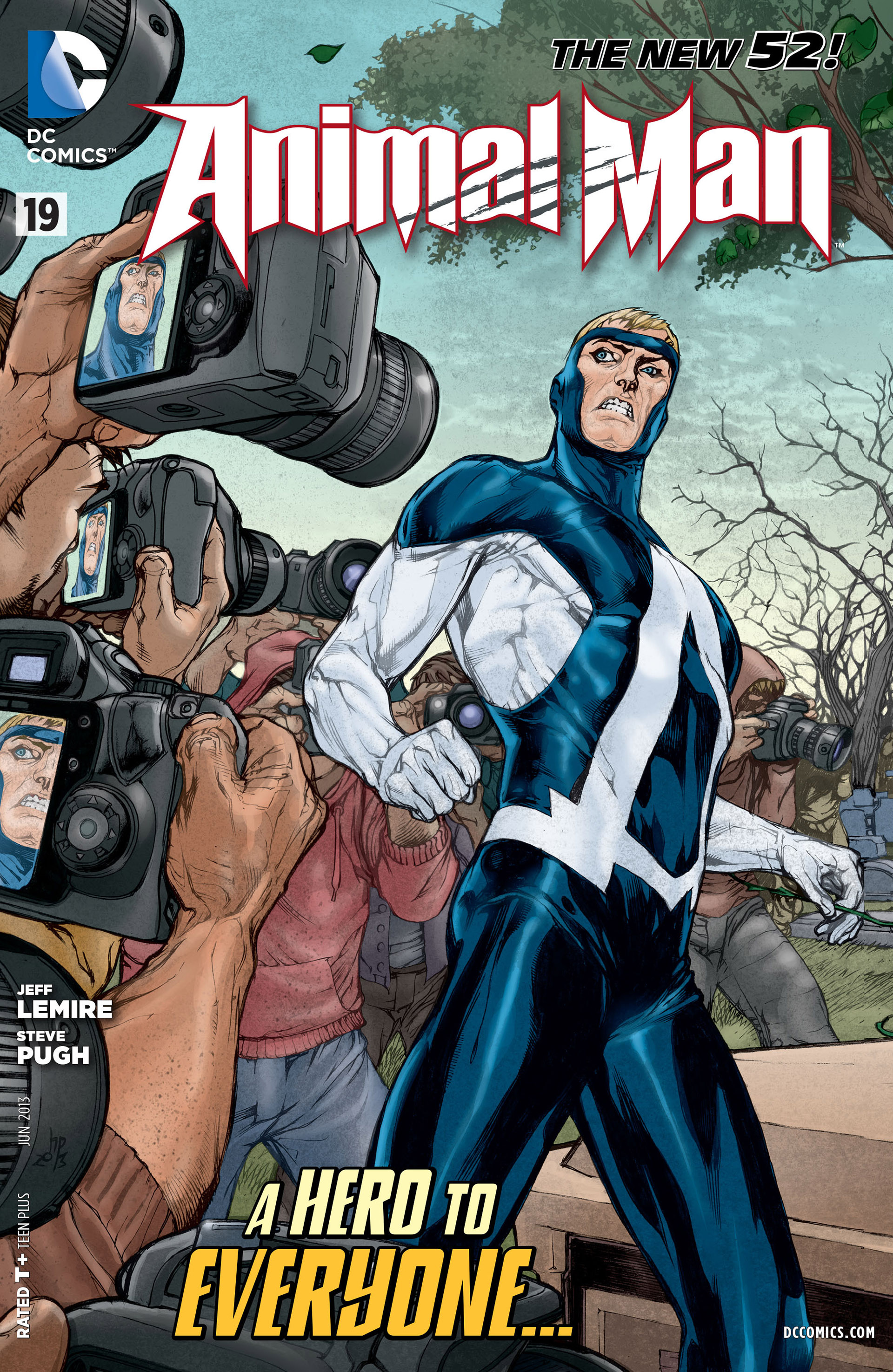 Read online Animal Man (2011) comic -  Issue #19 - 1