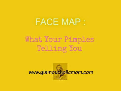 Face Map: What Your Pimples Telling You