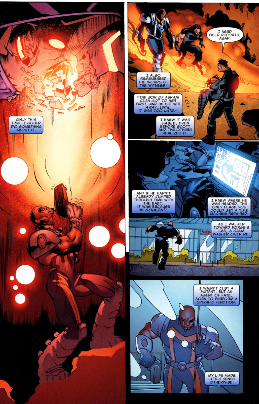 X-Men: The Times and Life of Lucas Bishop issue 3 - Page 22